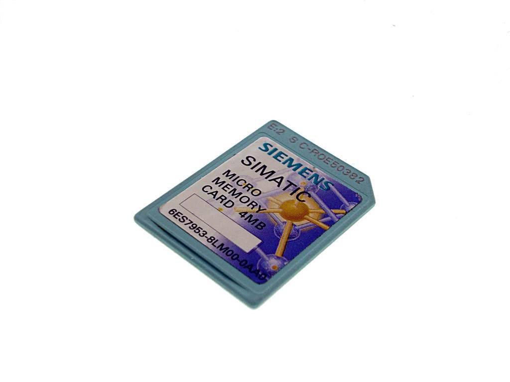 SIMATIC S7, MICRO MEMORY CARD VOOR S7-300/C7/ET 200S IM151 CPU, 3,3 V NFLASH, 4 MBYTE-0