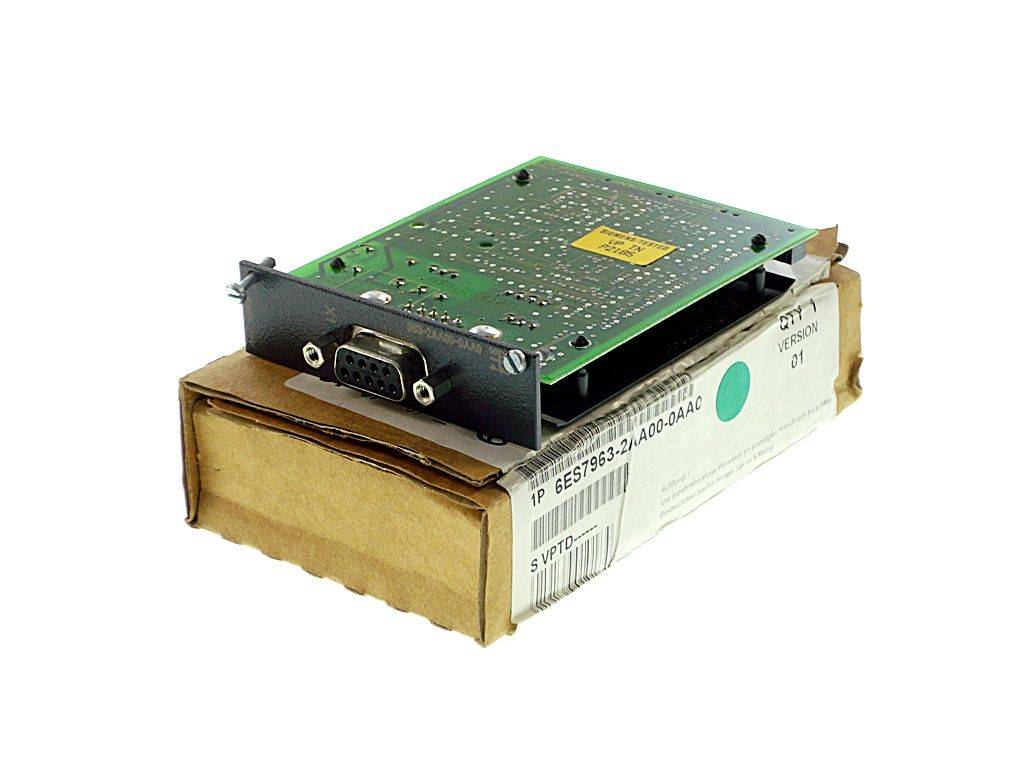 SIMATIC S7-400, Interface module IF963-TTY met TTY-interface voor PTP-koppeling met CP441.-0