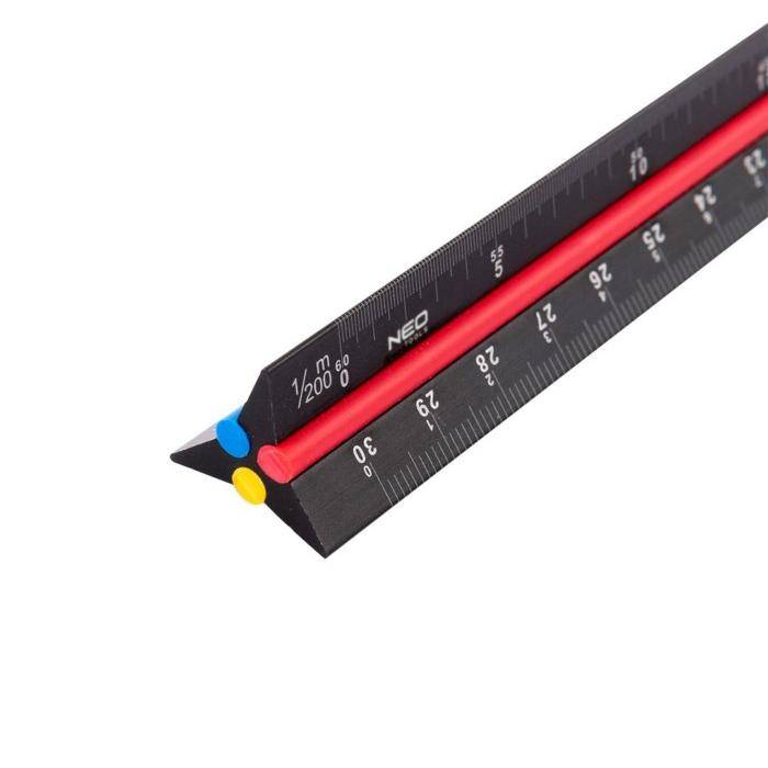 Neo-Tools Schaalstok Driehoek (30cm)-1
