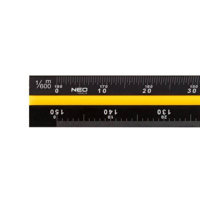 Neo-Tools Schaalstok Driehoek (30cm)-2