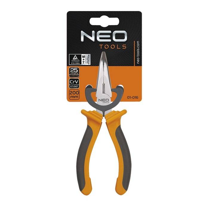 Neo-Tools Gebogen Punttang 160mm-1