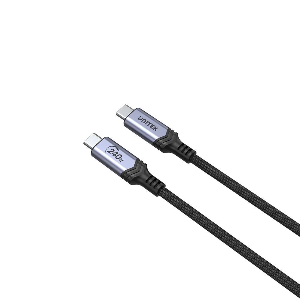 UTK UNITEK KABEL USB-C, 240W, 2M-1