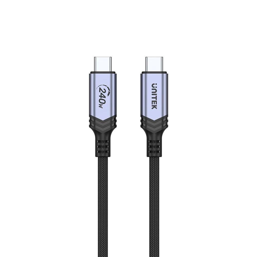 UTK UNITEK KABEL USB-C, 240W, 2M-2