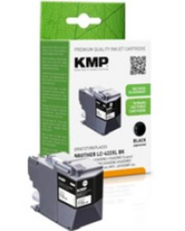 KMP cartridge Brother MFC-J5340DW LC422XLBK zwart 3000S. 66ml gereviseerd