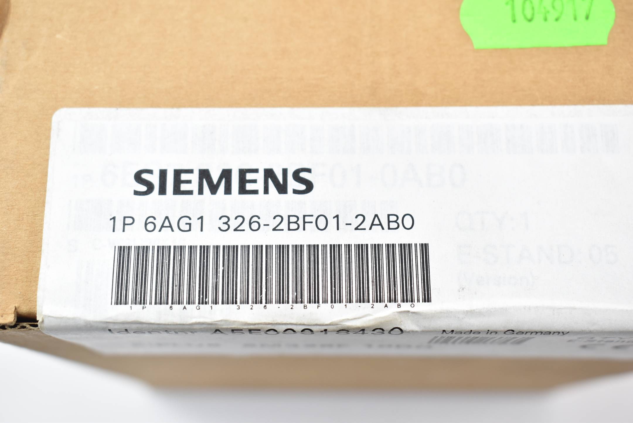 Siemens reserveonderdeel - SIPLUS S7-300 SM 326F gebaseerd op 6ES7326-2BF01-0AB0 met Conformal-1