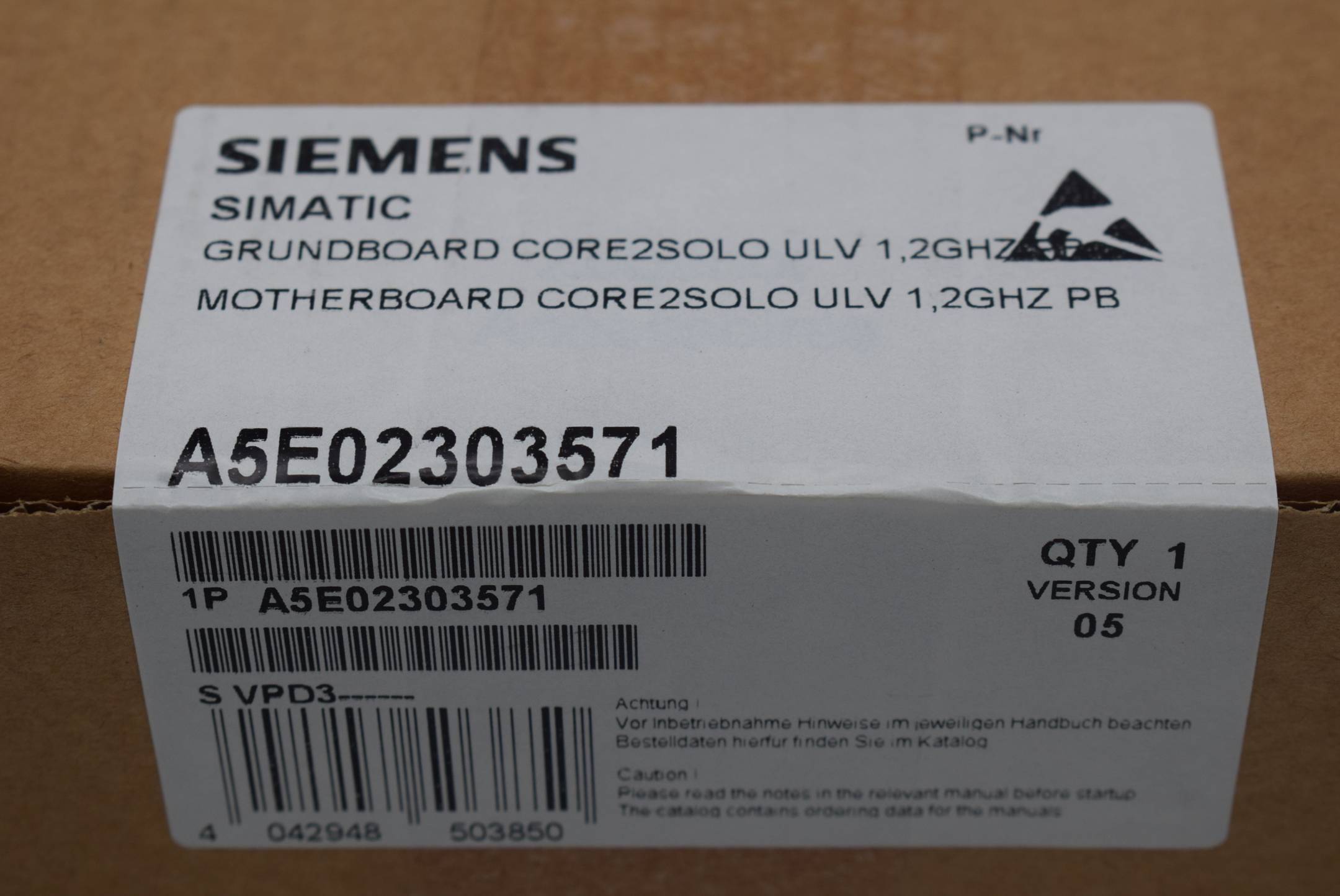 Siemens - A5E02303571-1