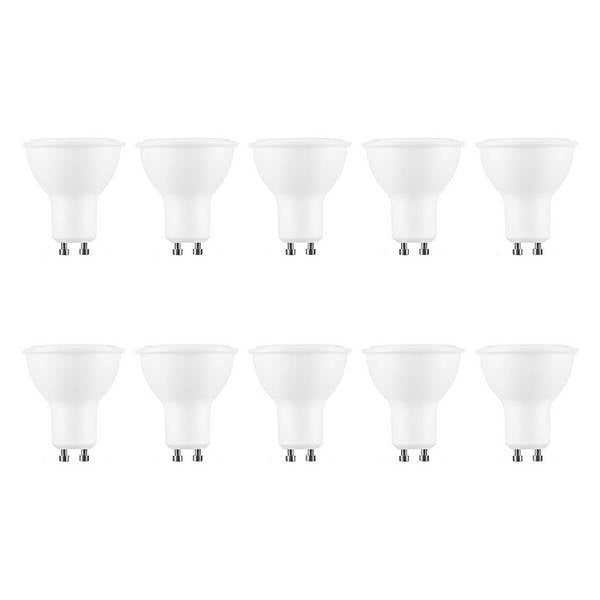 Modee GU10 LED Lamp 3W - 250lm - 6000K - Daglicht Wit - LED Spot - Vervangt 25W Halogeen Gloeilamp - 10 stuks