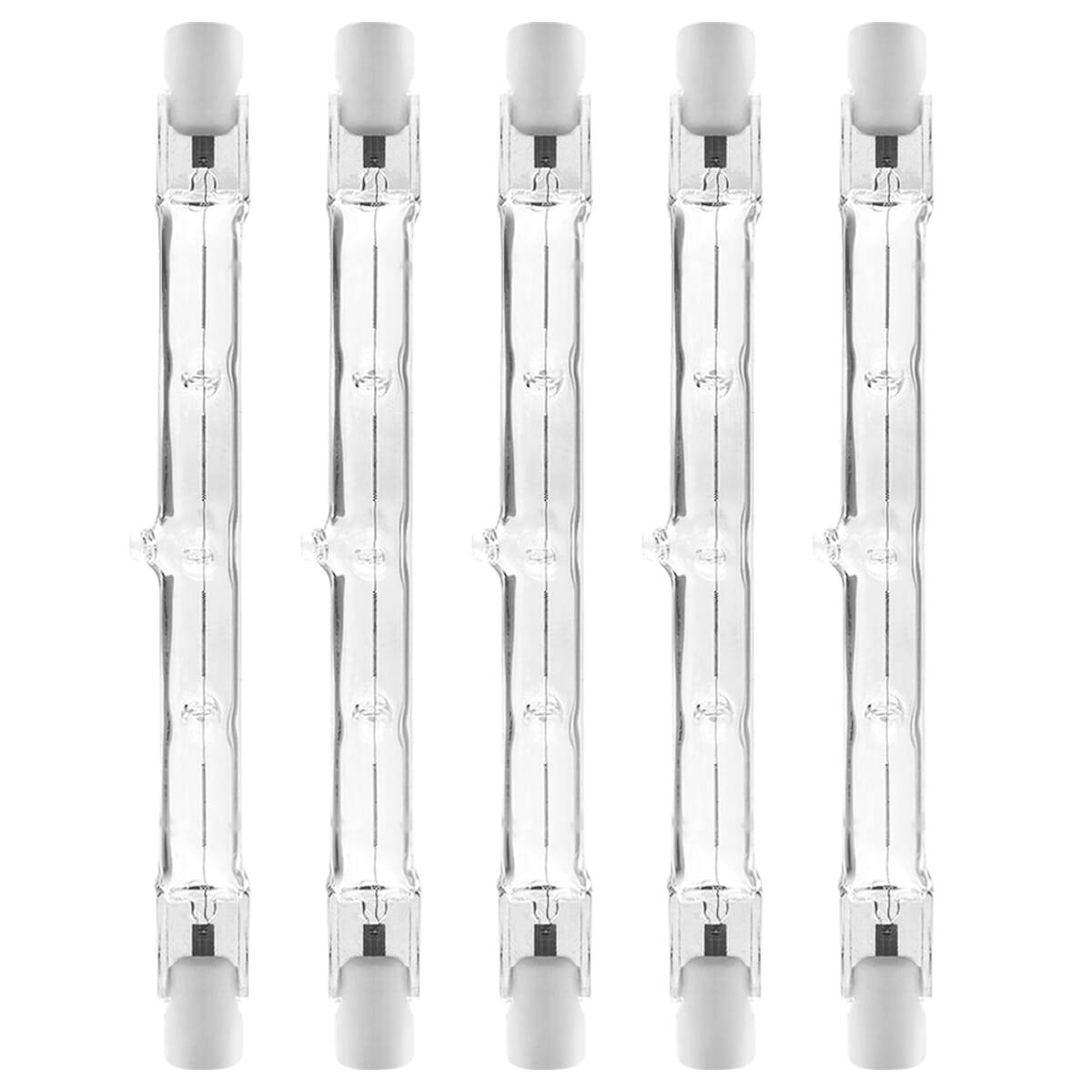 Modee Halogeenlamp R7s - 240W 2700K 4700 LM 230V - Staaflamp - 118mm - Warm Wit - 5 stuks-0