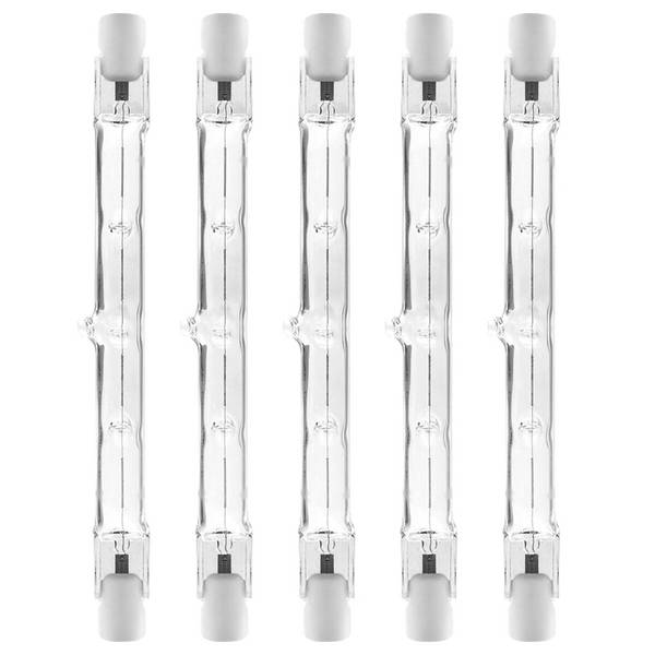 Modee Halogeenlamp R7s - 240W 2700K 4700 LM 230V - Staaflamp - 118mm - Warm Wit - 5 stuks