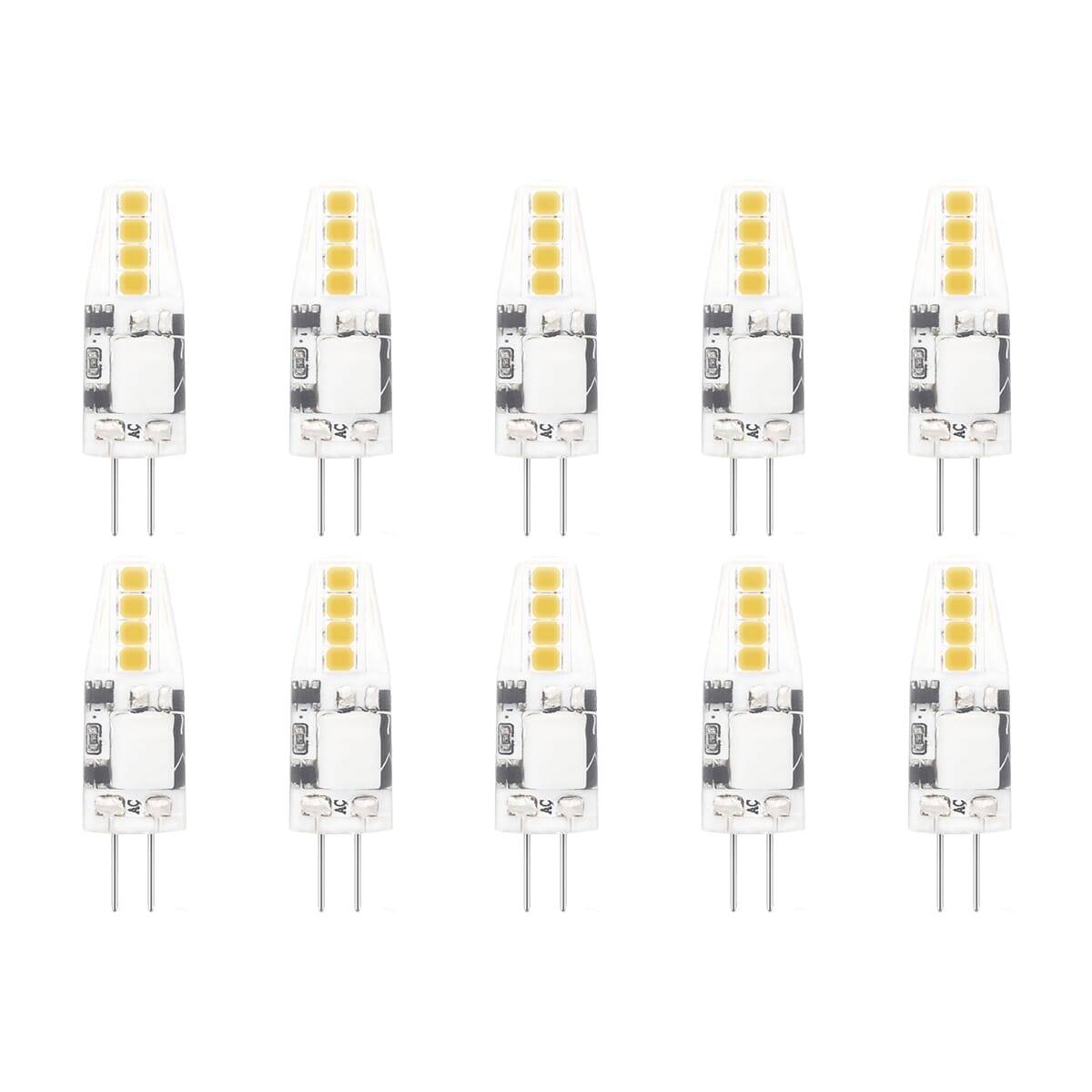 Modee LED Lamp G4 - 1.8W 6000K 180 LM 12V - LED Lamp insteek - Daglicht Wit - 10 stuks-0
