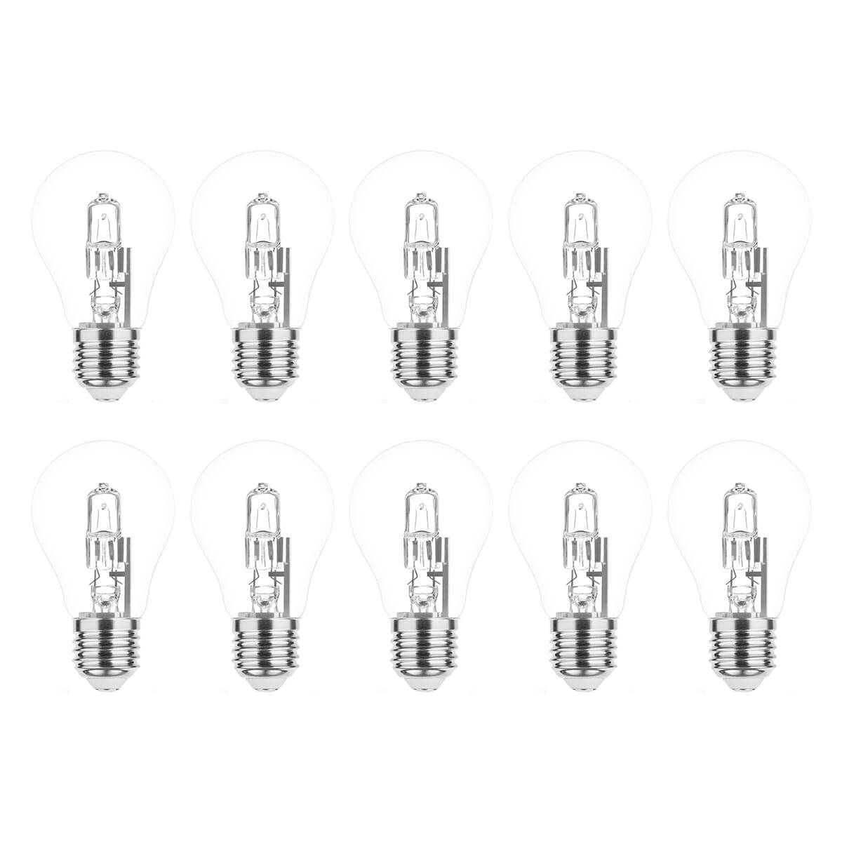 Modee E27 Halogeen Lamp Dimbaar 52W ECO - 815lm - 2700K - Warm Wit - ECO Halogeen Globe A55 - 10 stuks-0