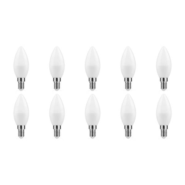 Technik E14 LED Lamp 4.9W - 490lm - 4000K - Neutraal Wit - LED Kaarslamp B35 - Vervangt 45W Halogeen Gloeilamp - 10