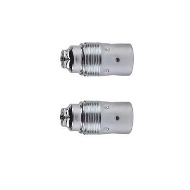 Lamphouder - Glad - E14 - Chroom - Per 2 stuks