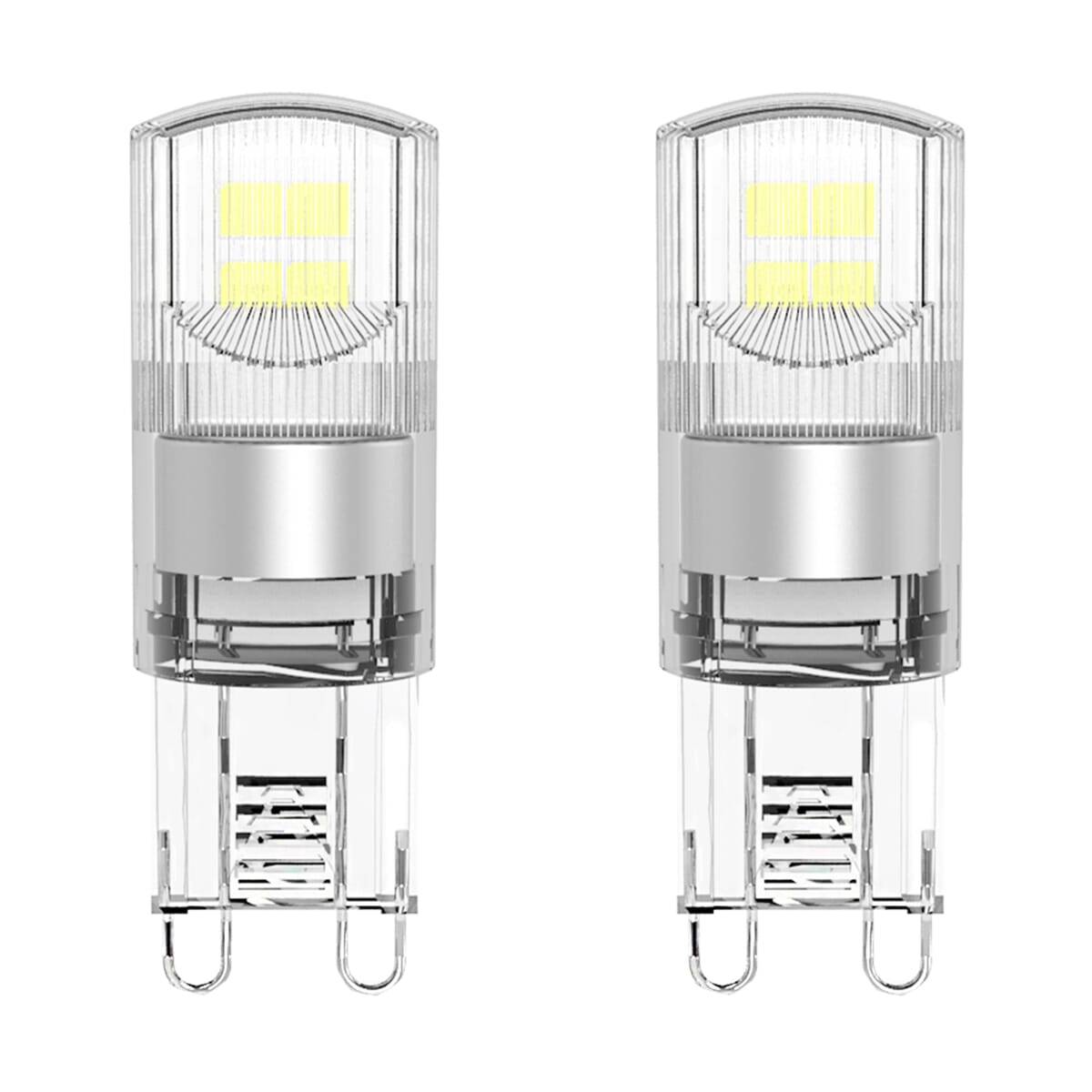 Modee LED Lamp G9 - 1.9W 4000K 200 LM 230V - LED Lamp insteek - Wit Licht - 2 stuks-0