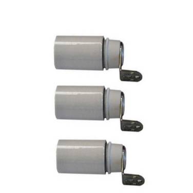 Lamphouder met beugel - E14 - Wit - Per 3 stuks