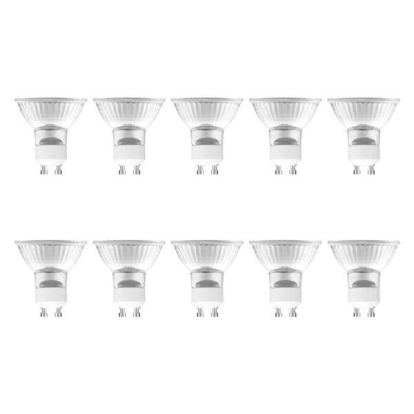 Modee GU10 Halogeen Lamp Dimbaar 42W ECO - 630lm - 2700K - Warm Wit - ECO Halogeen Spot - 10 stuk