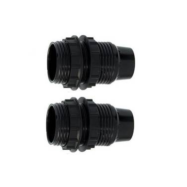 Lamphouder + 2 ringen - E14 - Zwart - Per 2 stuks
