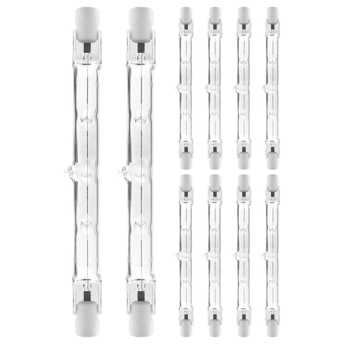 Modee Halogeenlamp R7s - 400W 2700K 8600 LM 230V - Staaflamp - 118mm - Warm Wit - 10 stuks-0