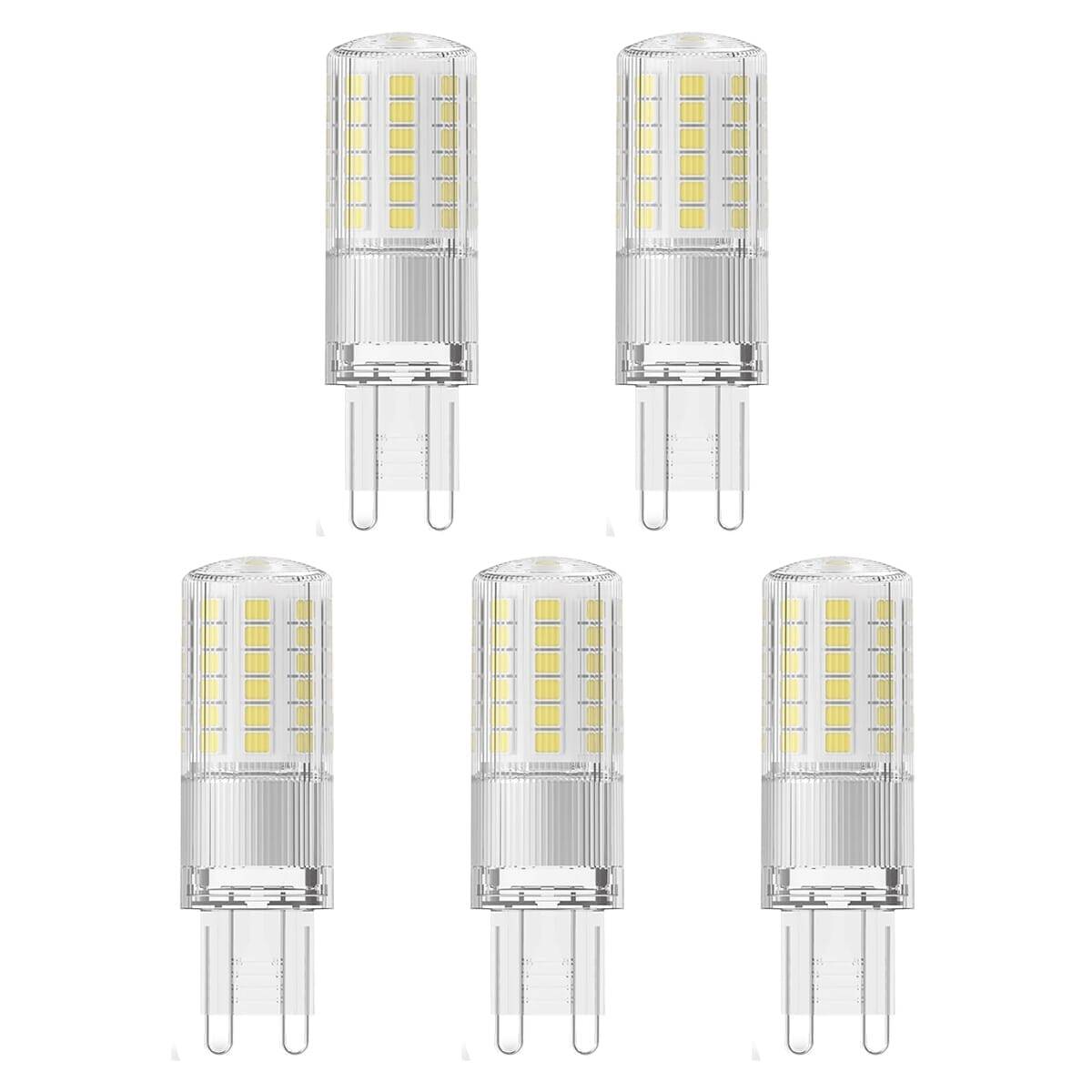 Modee LED Lamp G9 - 5W 4000K 600 LM 230V - LED Lamp insteek - Wit Licht - 5 stuks-0