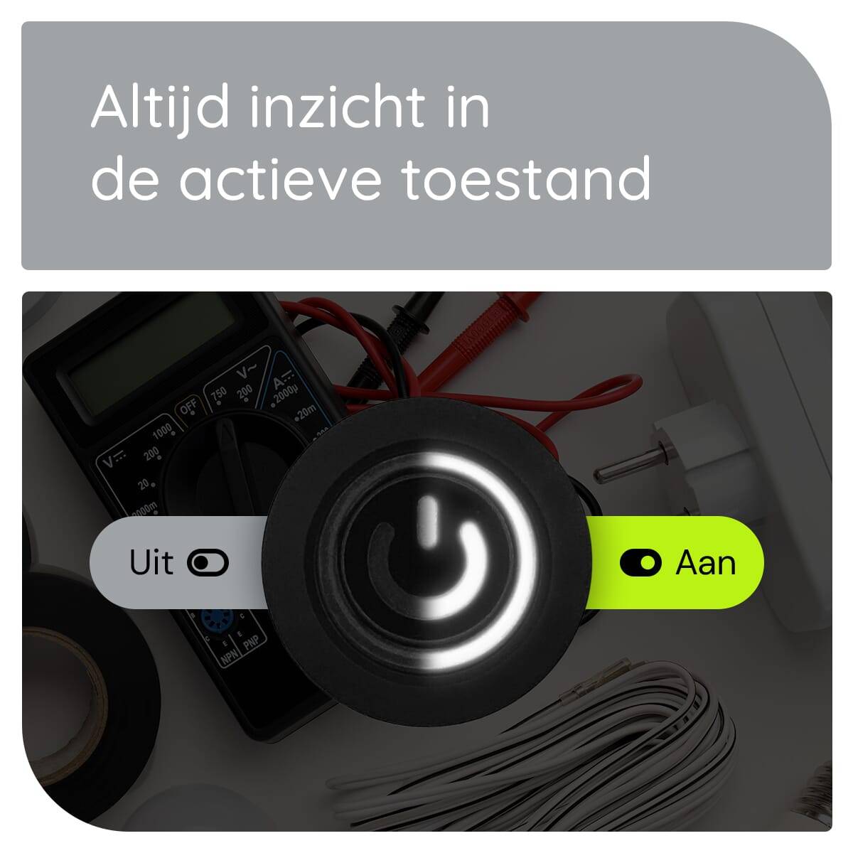 ProRide Metalen Drukschakelaar 220V ON-OFF - 12mm - Aan/uit schakelaar met Aansluitkabel - Spatwaterdicht - LED-2