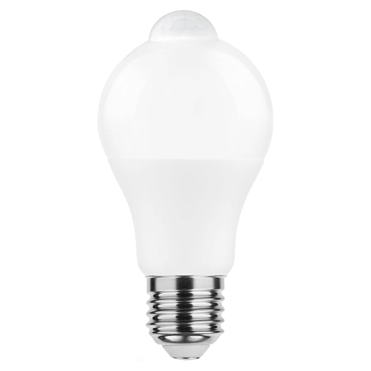 Modee E27 LED Lamp 8.8W met Bewegingssensor - 806lm - 4000K - Neutraal Wit - Globe A60 - Vervangt 60W Halogeen Gloeilamp-0