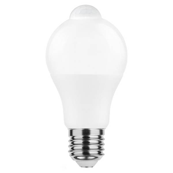 Modee E27 LED Lamp 8.8W met Bewegingssensor - 806lm - 4000K - Neutraal Wit - Globe A60 - Vervangt 60W Halogeen Gloeilamp