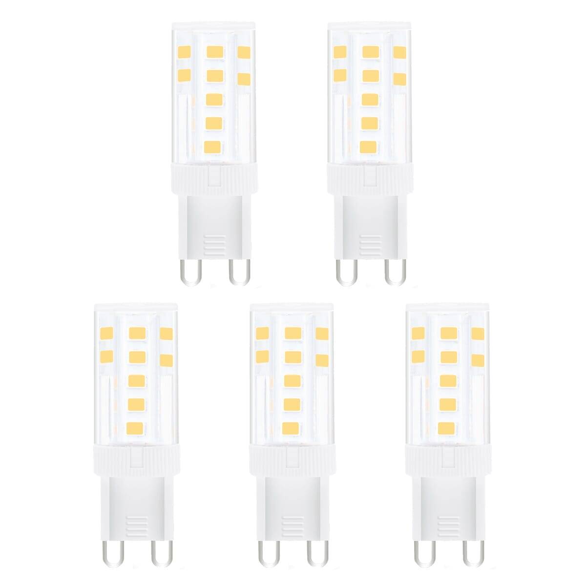 Modee LED Lamp G9 - 3.5W 4000K 350 LM 230V - LED Lamp insteek - Wit Licht - 5 stuks-0
