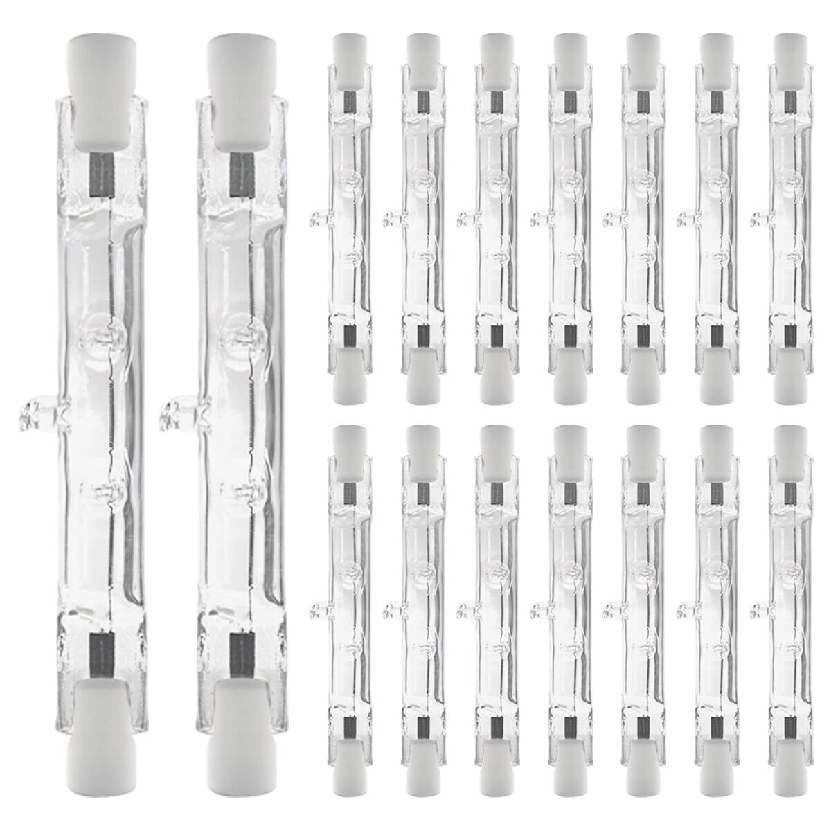 Modee Halogeenlamp R7S - 80W 2700K 1400 LM 230V - Staaflamp - 78mm - Warm Wit - 16 stuks-0