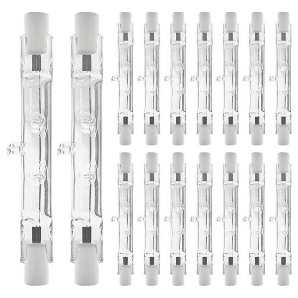 Modee Halogeenlamp R7S - 80W 2700K 1400 LM 230V - Staaflamp - 78mm - Warm Wit - 16 stuks