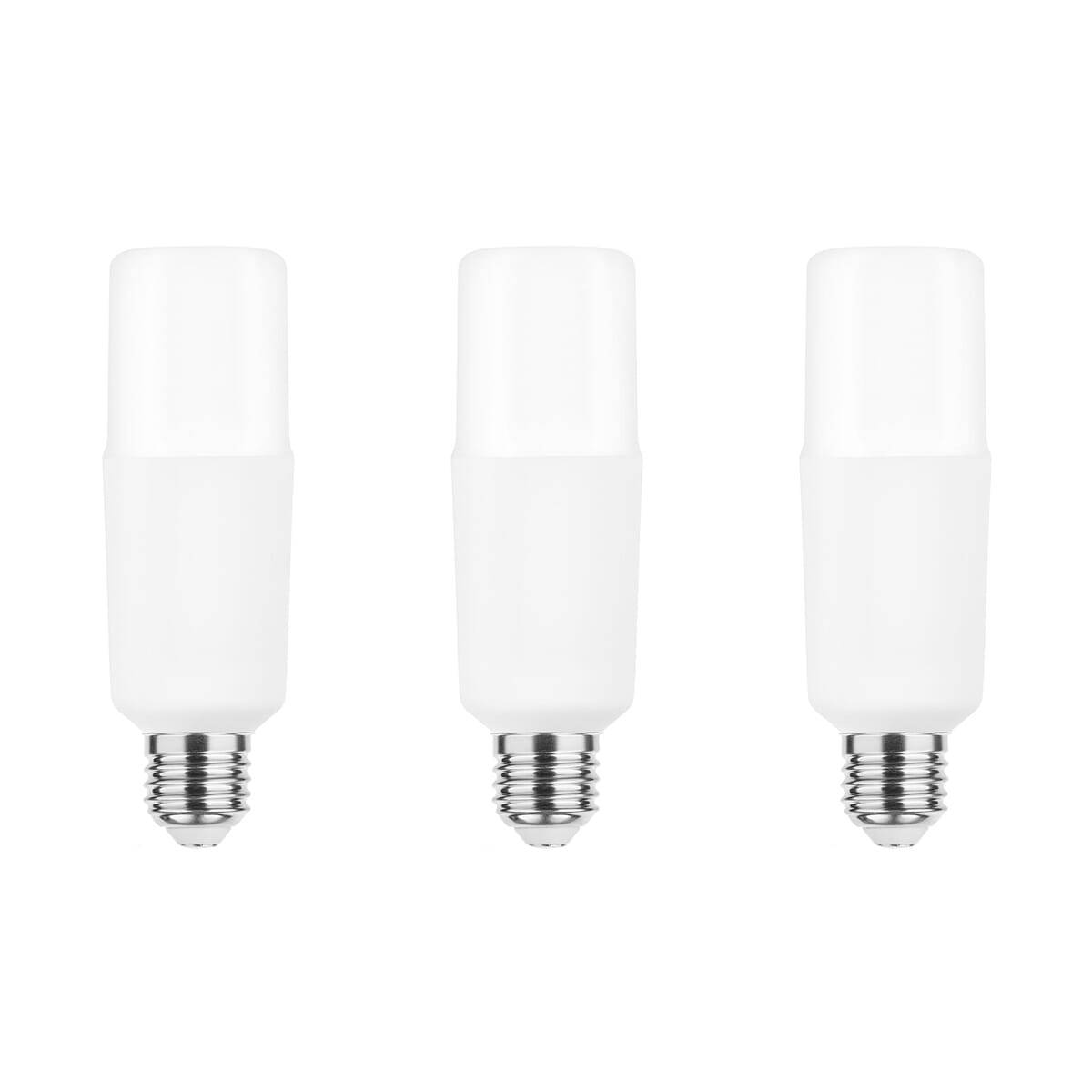 Modee E27 LED Lamp 12W - 960lm - 4000K - Neutraal Wit - LED Stick Lamp T44 - Vervangt 90W Halogeen Gloeilamp - 3 stuks-0