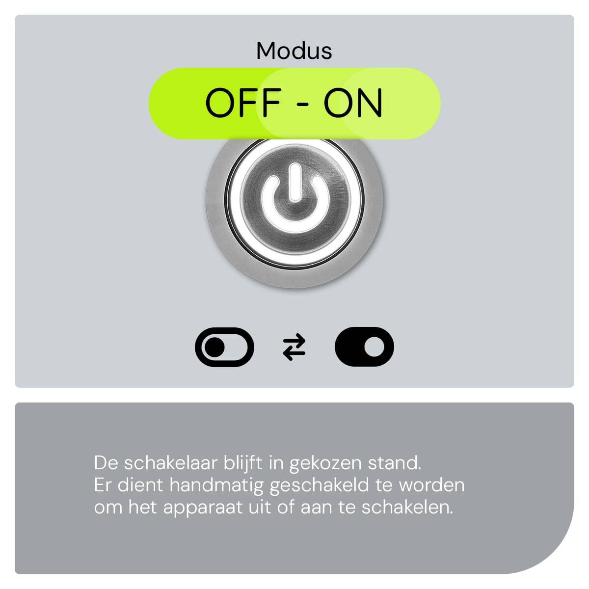 ProRide Metalen Drukschakelaar 220V ON-OFF - 19mm - Aan/uit schakelaar met Aansluitkabel - Spatwaterdicht - LED-4