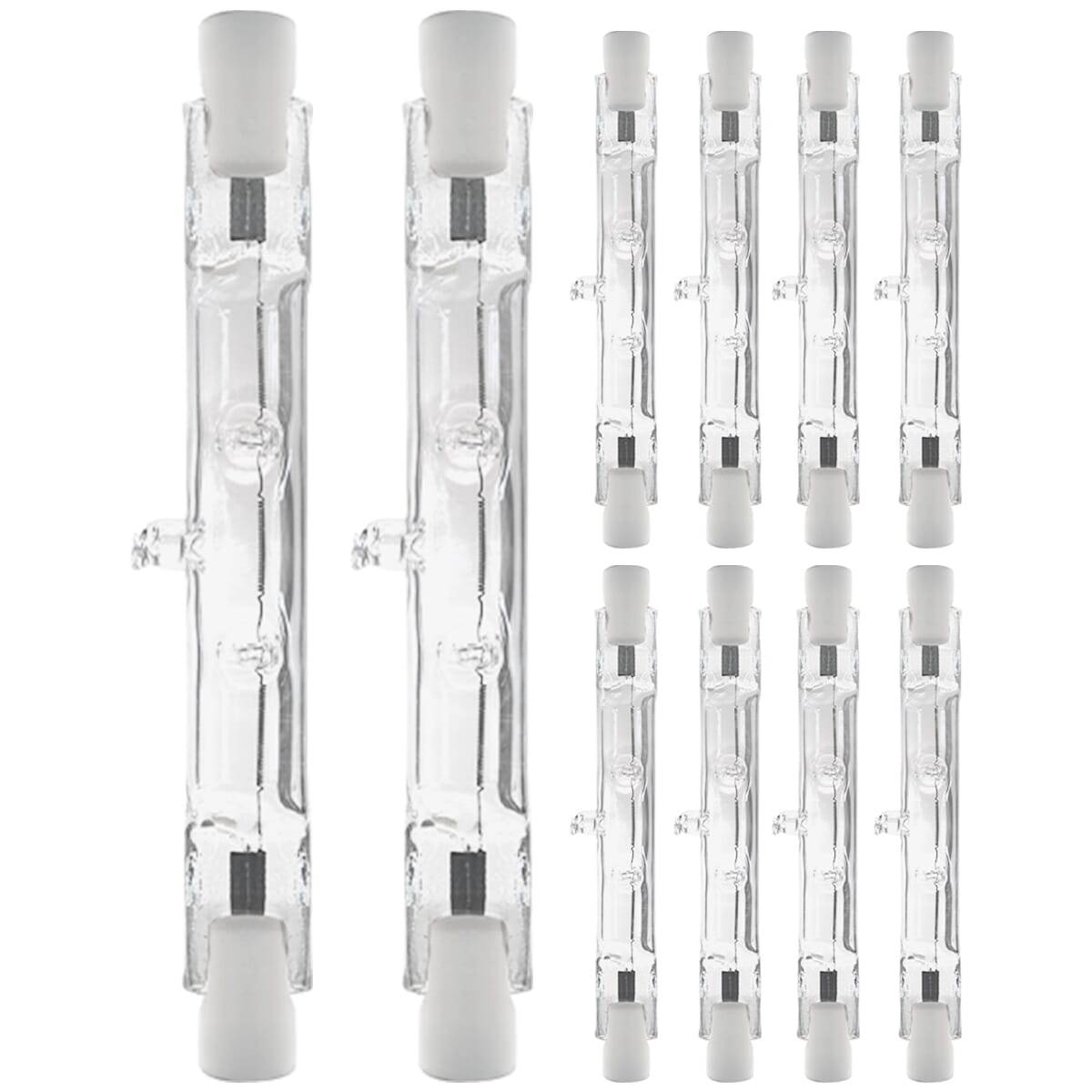 Modee Halogeenlamp R7s - 120W 2700K 2250 LM 230V - Staaflamp - 78mm - Warm Wit - 10 stuks-0