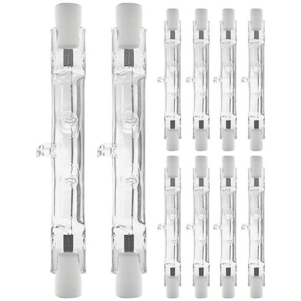 Modee Halogeenlamp R7S - 80W 2700K 1400 LM 230V - Staaflamp - 78mm - Warm Wit - 10 stuks