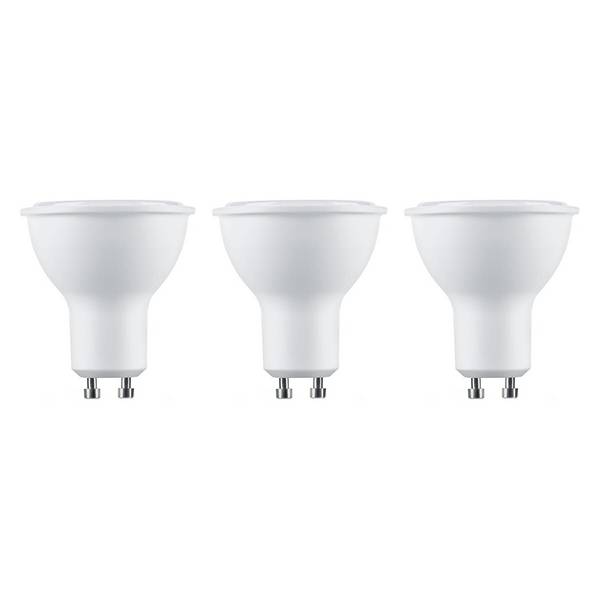 Technik GU10 LED Lamp 7W - 520lm - 6000K - Daglicht Wit - LED Spot - Vervangt 45W Halogeen Gloeilamp - 3 stuk