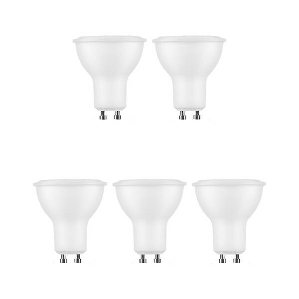 Modee GU10 LED Lamp 7W - 700lm - 2700K - Warm Wit - LED Spot - Vervangt 54W Halogeen Gloeilamp - 5 stuks