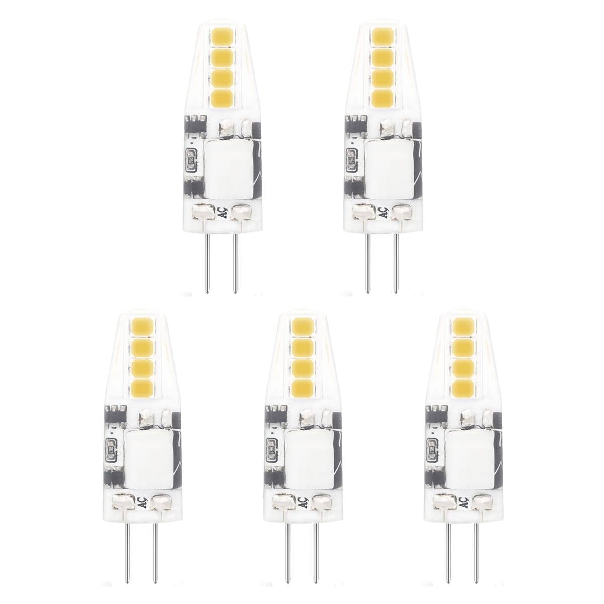 Modee LED Lamp G4 - 1.8W 4000K 180 LM 12V - LED Lamp insteek - Wit Licht - 5 stuks-0