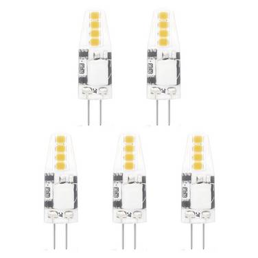 Modee LED Lamp G4 - 1.8W 4000K 180 LM 12V - LED Lamp insteek - Wit Licht - 5 stuks