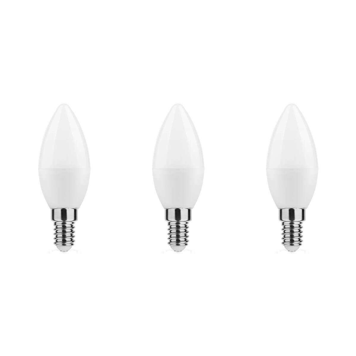 Technik E14 LED Lamp 4.9W - 490lm - 4000K - Neutraal Wit - LED Kaarslamp B35 - Vervangt 45W Halogeen Gloeilamp - 3 stuks-0