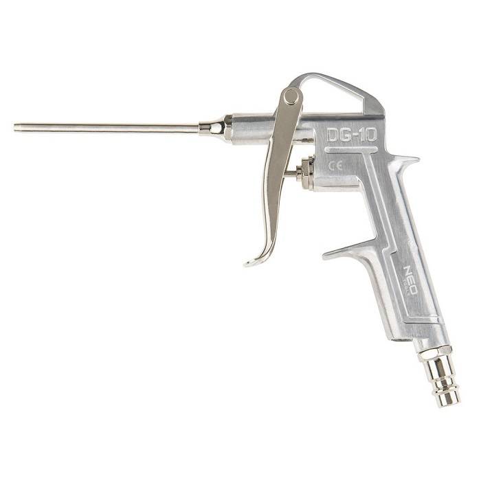 NEO TOOLS NEO-14-710 Blaaspistool; lang; 96mm; Pneumatische aansluiting: 1/4" - 1 stuk-1
