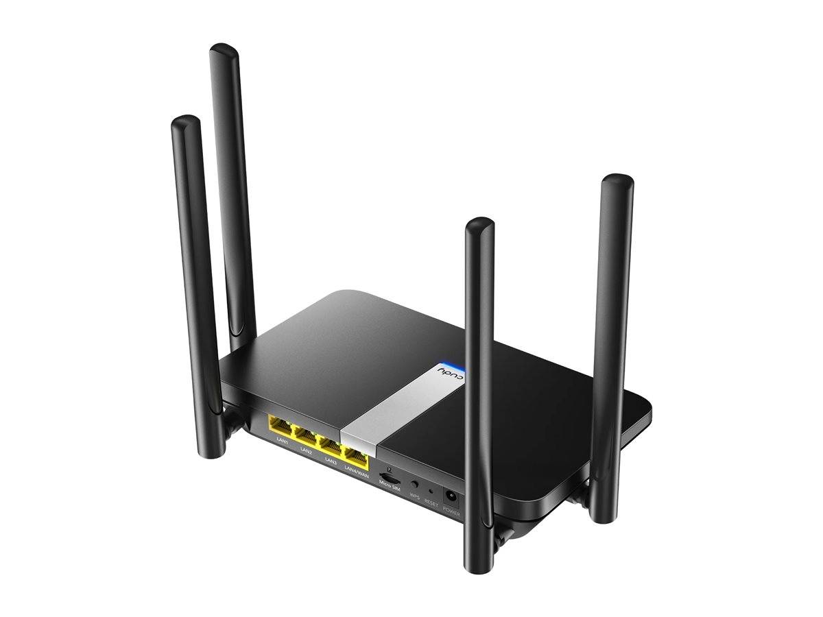 Cudy LT500 draadloze router Fast Ethernet Dual-band (2,4 GHz / 5 GHz) 4G Zwart-3
