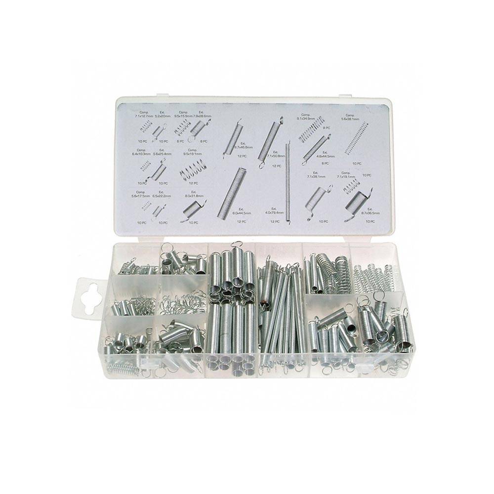 WEBER TOOLS Assortiment Trekveer & drukveren (200 st) veer assortiment-0