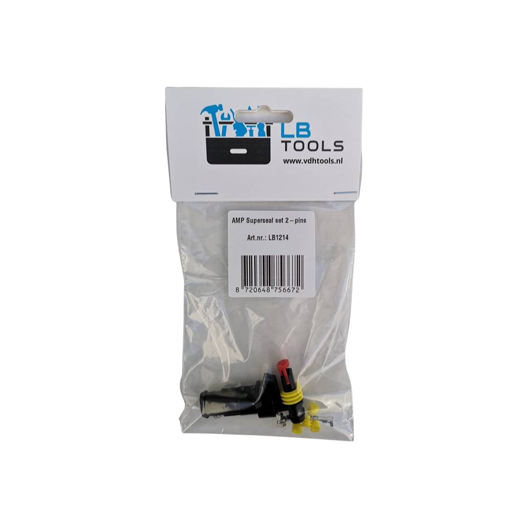 LB Tools AMP Superseal connector 2-pins set-1