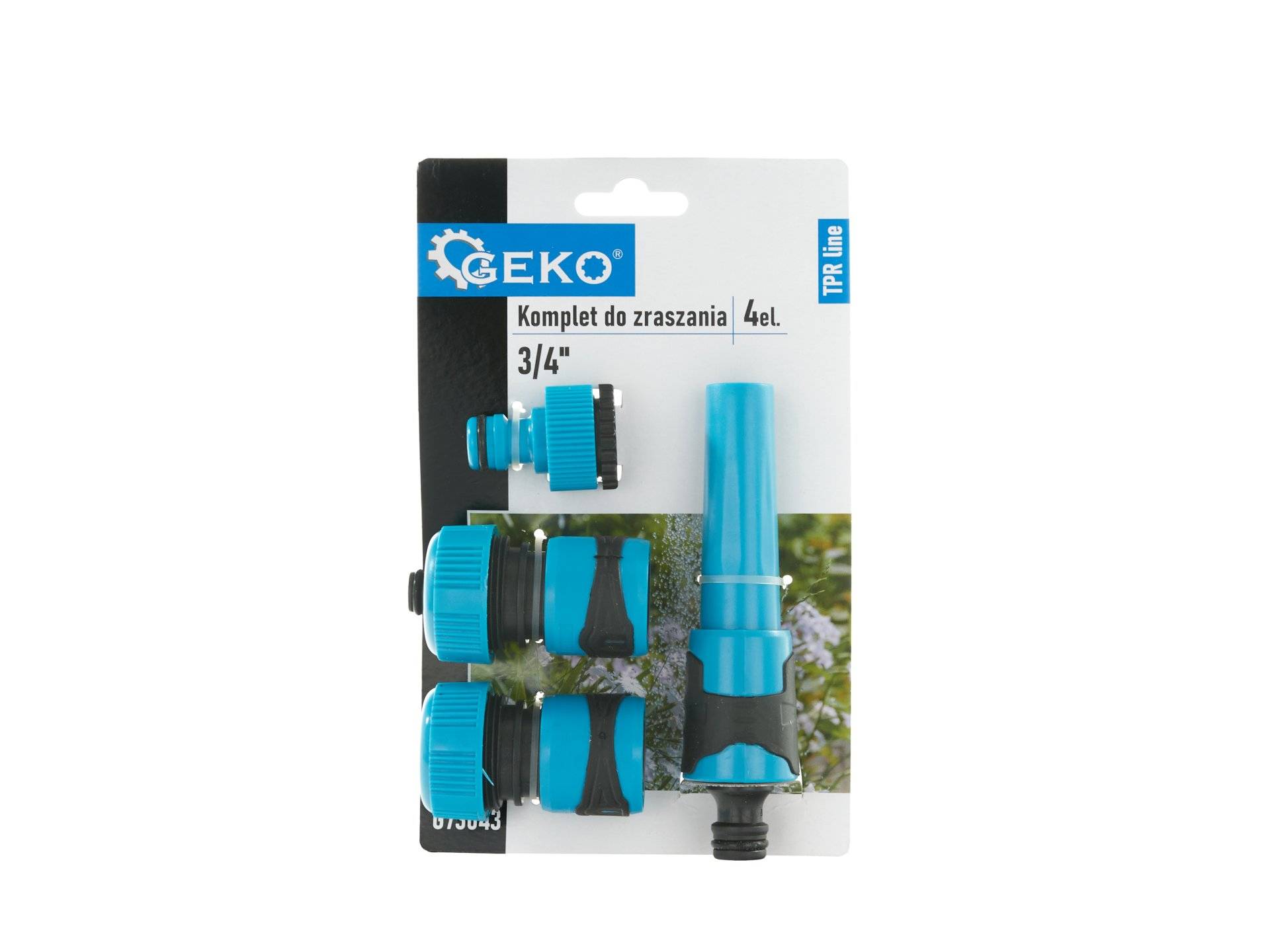 GEKO 3/4" Sproeier met koppelstukken 4-delig-1