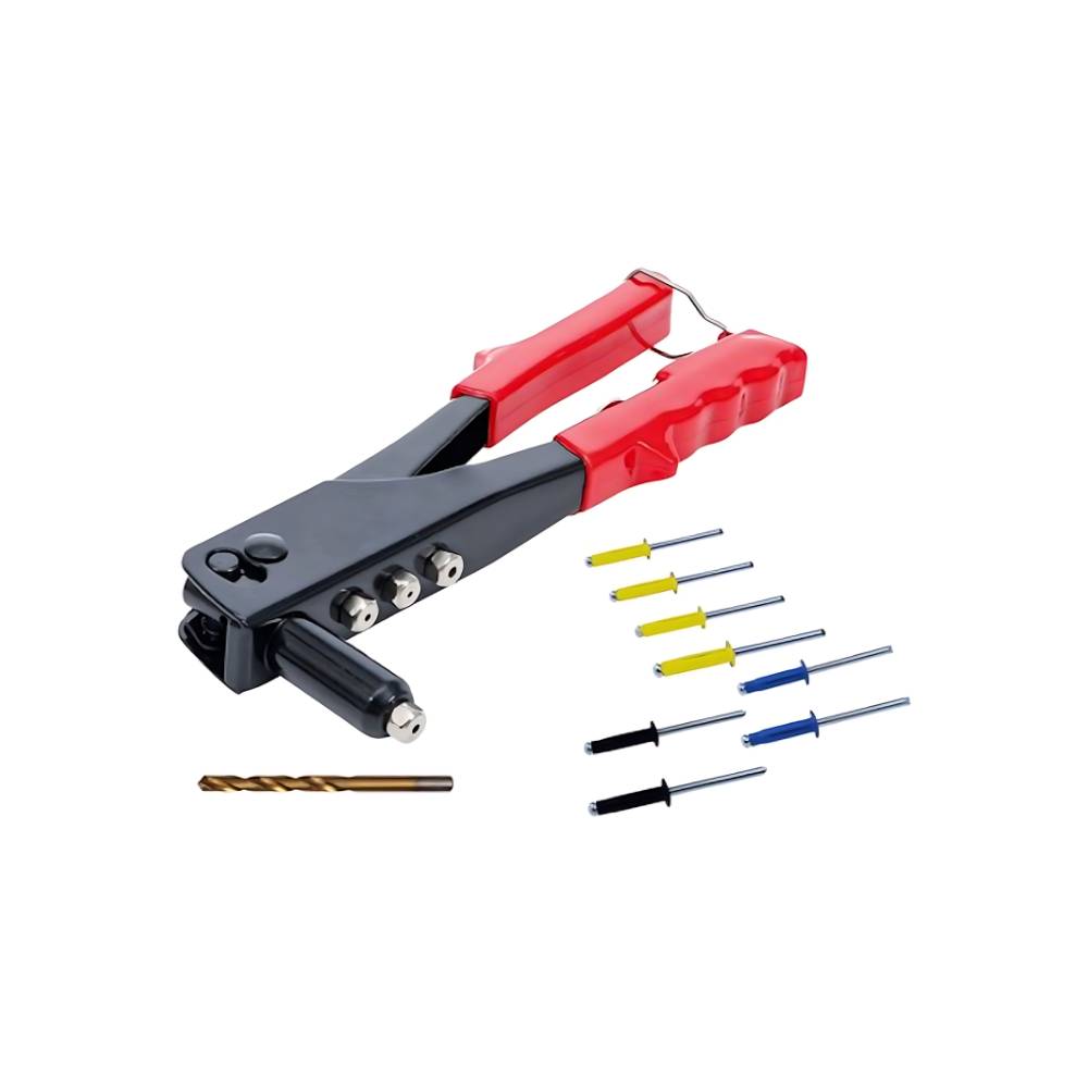 LB TOOLS Kenteken popnagel set incl. popnageltang en boor-1