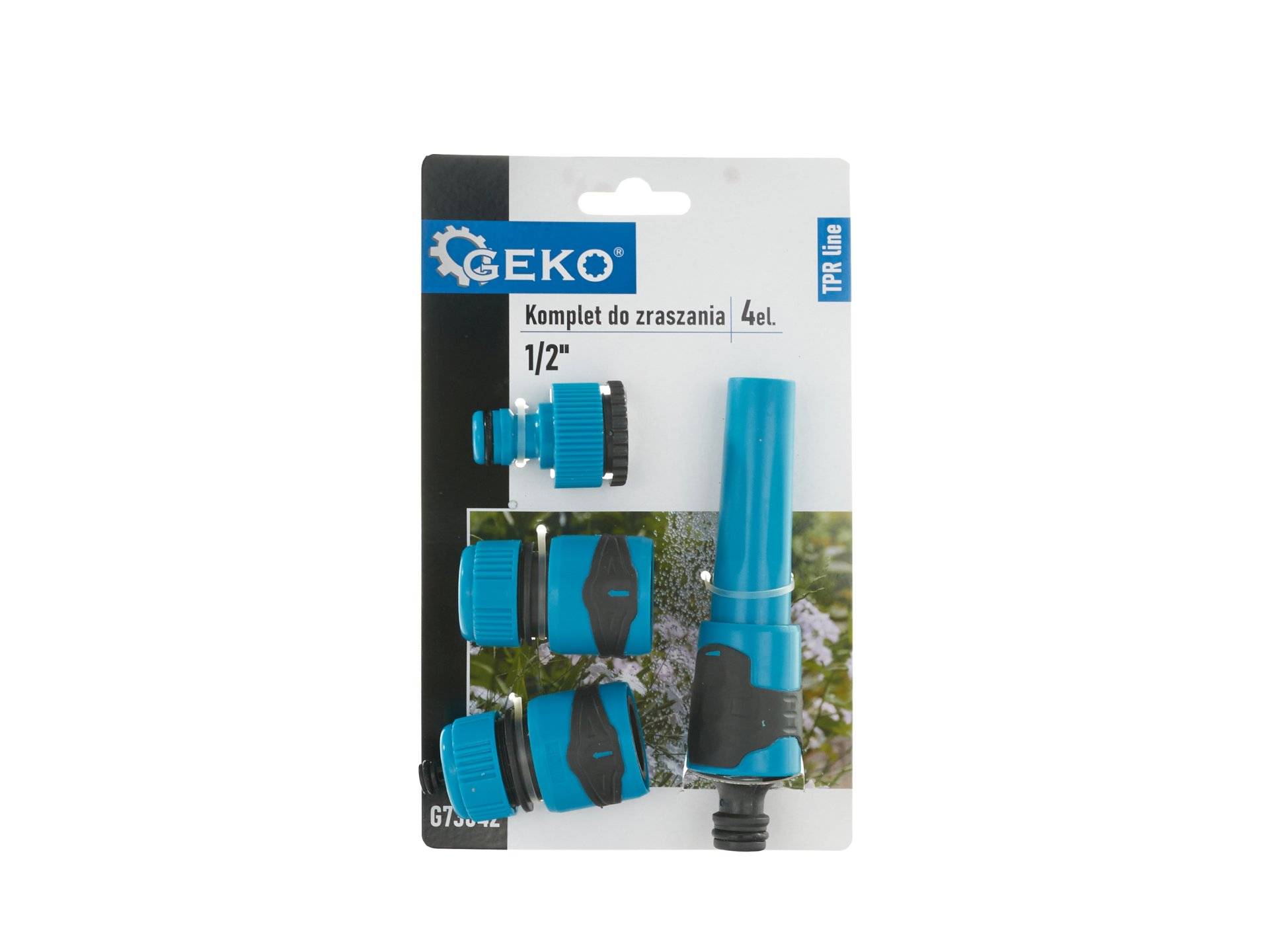 GEKO 1/2" Sproeier met koppelstukken 4-delig-1