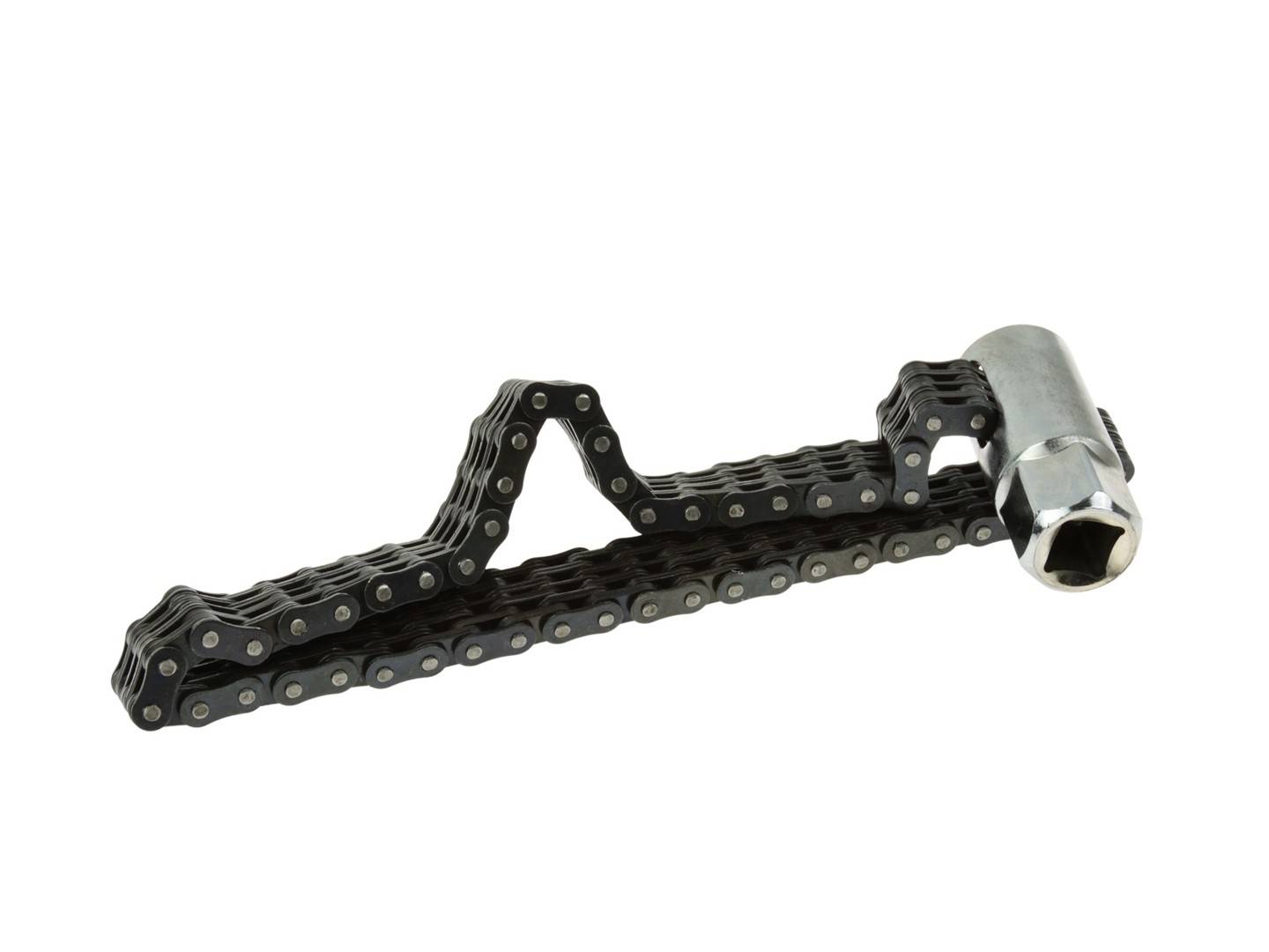 GEKO 1/2" Oliefiltersleutel met dubbele ketting tot 130 mm-0