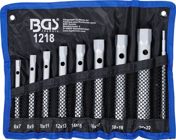 BGS Pijpsleutelset (6-22 mm) 8-delig
