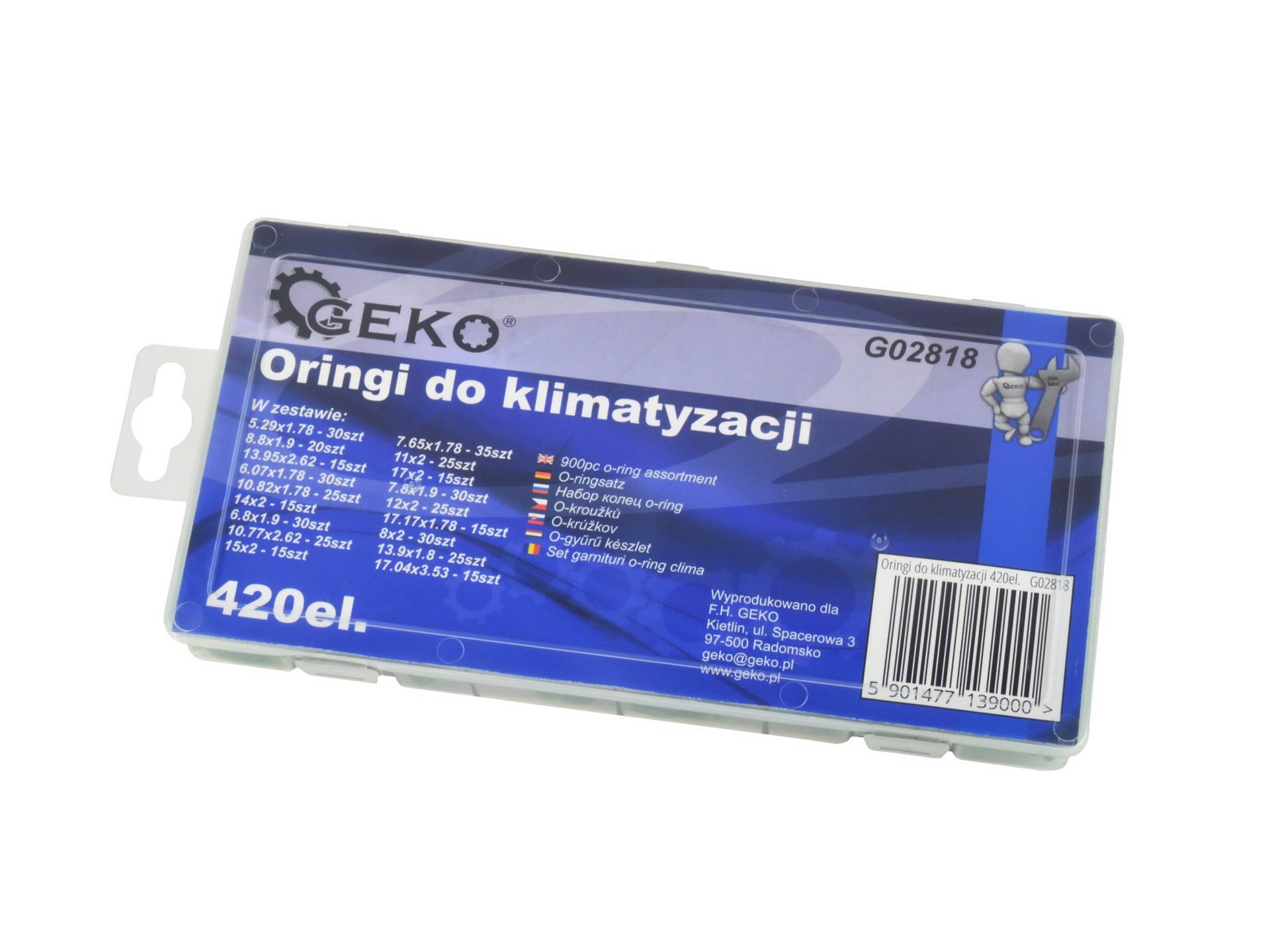 GEKO Assortiment airco o-ringen 420-delig-1