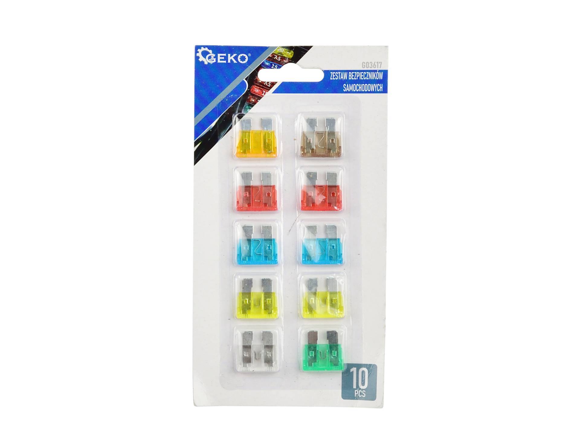 GEKO Automotive zekeringen standaard in blister-0