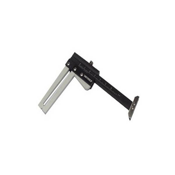 WEBER TOOLS Remschijf dikte meter/schuifmaat ook voor bandenprofiel